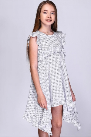Платье для девочки Noble People (Россия) Серый