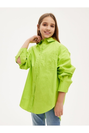 Рубашка для девочки Noble People (Россия) Зелёный