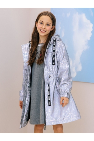 Пальто для девочки Noble People (Россия) Серый