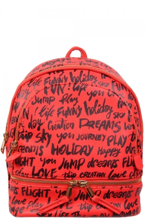 Рюкзак для девочки Noble People (Россия) Красный