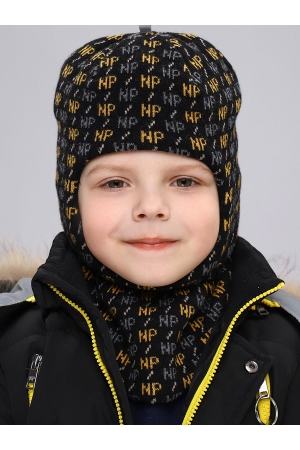 Шлем для мальчика Noble People (Россия) Чёрный