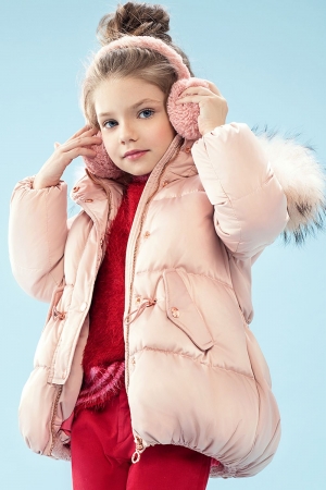 Куртка для девочки Pulka (Италия) Розовый