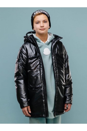 Куртка для мальчика GnK (Россия) Чёрный