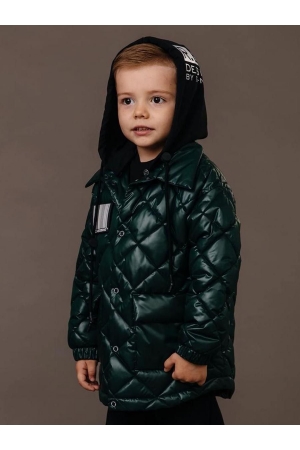 Куртка для мальчика GnK (Россия) Зелёный