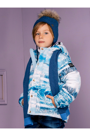 Куртка для мальчика Les Trois Vallees (Франция) Голубой