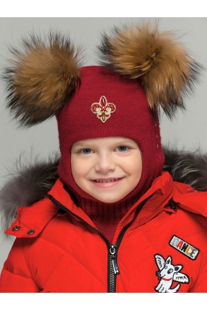 Шлем для девочки Noble People (Россия) Красный