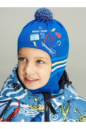 Шлем для мальчика Noble People (Россия) Голубой