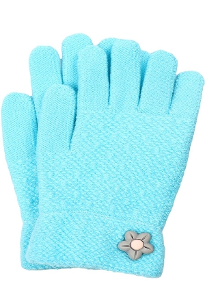 Перчатки для девочки Laddobbo (Россия) Голубой