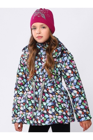 Куртка для девочки Noble People (Россия) Разноцветный