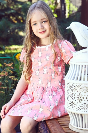 Платье для девочки Noble People (Россия) Розовый