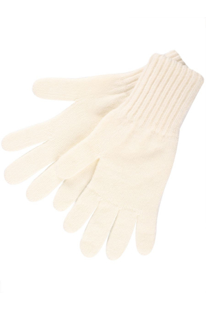 Перчатки для девочки Noble People (Россия) Белый