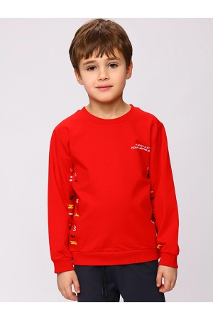 Свитшот для мальчика Laddobbo (Россия) Красный