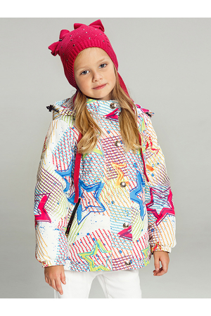 Куртка для девочки Les Trois Vallees (Франция) Разноцветный