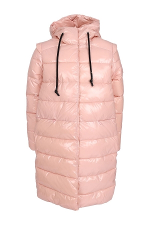 Пальто для девочки GnK (Россия) Розовый