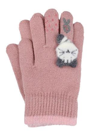 Перчатки для девочки Laddobbo (Россия) Розовый