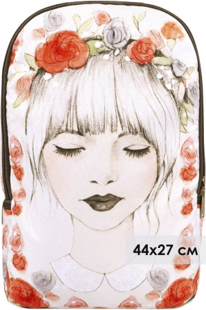 Рюкзак для девочки BagRio (Россия) Бежевый