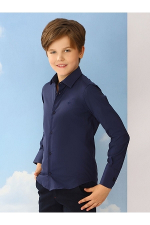 Рубашка для мальчика Noble People (Россия) Синий