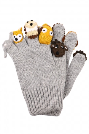 Перчатки для детей Doell (Германия) Серый