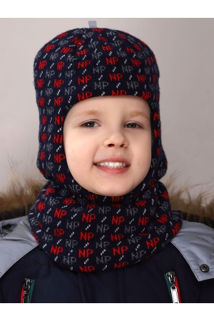 Шлем для мальчика Noble People (Россия) Синий