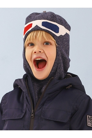 Шлем для мальчика Noble People (Россия) Синий
