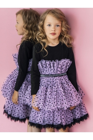 Платье для девочки Noble People (Россия) Фиолетовый