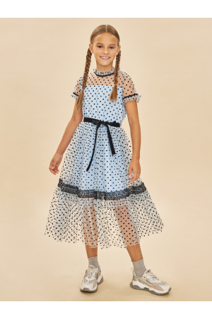 Платье для девочки Noble People (Россия) Голубой