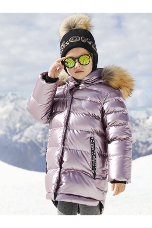 Пальто для девочки Noble People (Россия) Розовый
