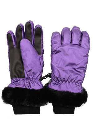 Перчатки для девочки Noble People (Россия) Фиолетовый