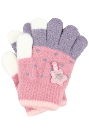 Перчатки для девочки Laddobbo (Россия) Розовый