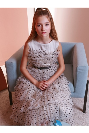 Платье для девочки Noble People (Россия) Бежевый