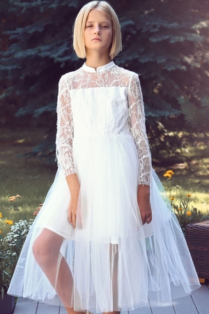 Платье для девочки Noble People (Россия) Белый
