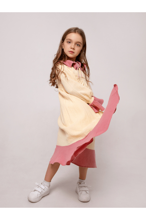 Платье для девочки MAMOUR (Россия) Разноцветный