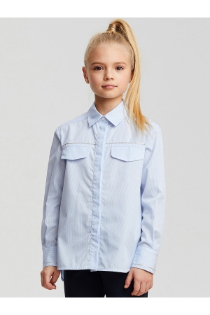 Блуза для девочки Silver Spoon (Россия) Голубой