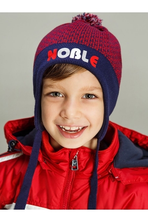 Шапка для мальчика Noble People (Россия) Красный