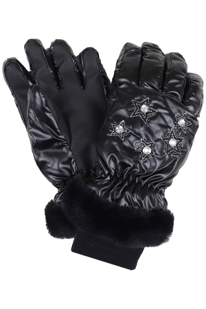 Перчатки для девочки Noble People (Россия) Чёрный