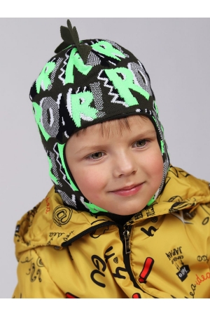 Шлем для мальчика Noble People (Россия) Зелёный