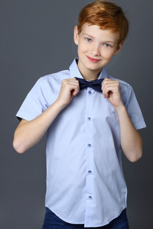 Рубашка для мальчика Noble People (Россия) Голубой