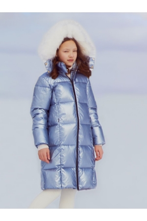 Пальто для девочки Laddobbo (Россия) Голубой