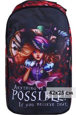 Рюкзак для девочки BagRio (Россия) Чёрный