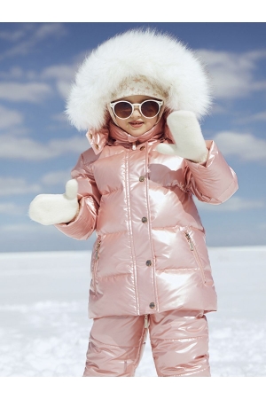 Куртка для девочки Noble People (Россия) Розовый