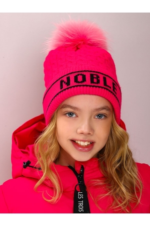 Шапка для девочки Noble People (Россия) Розовый
