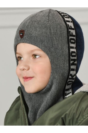 Шлем для мальчика Dan&Dani (Россия) Серый
