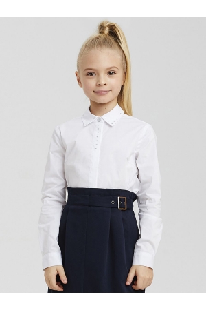 Блуза для девочки Silver Spoon (Россия) Белый