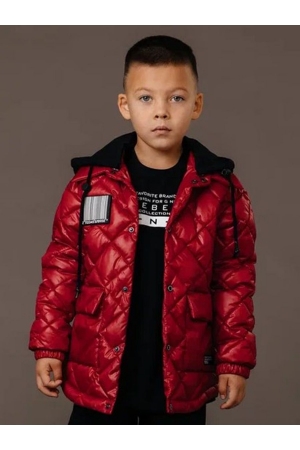 Куртка для мальчика GnK (Россия) Красный