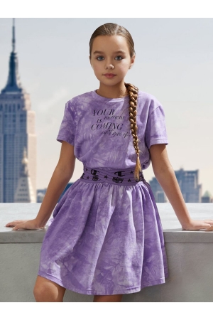Платье для девочки Noble People (Россия) Фиолетовый
