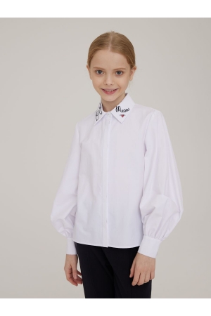 Блузка для девочки Noble People (Россия) Белый