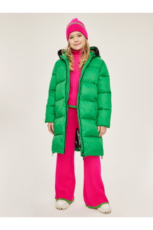 Пальто для девочки Noble People (Россия) Зелёный
