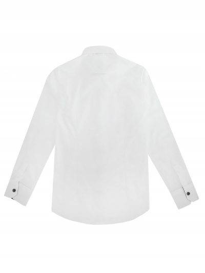 Длинный рукав Рубашка Белый