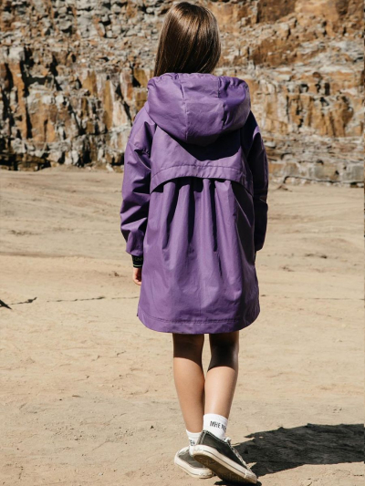 Куртки длинные Куртка Фиолетовый